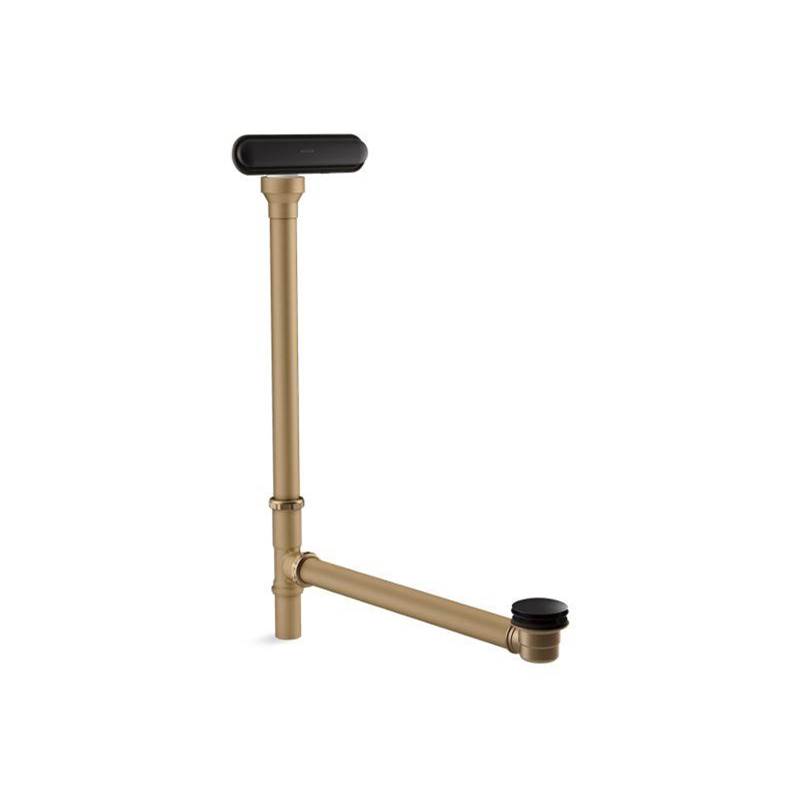 Clearflo Slotted Overflow Brass Bath Drain-shop