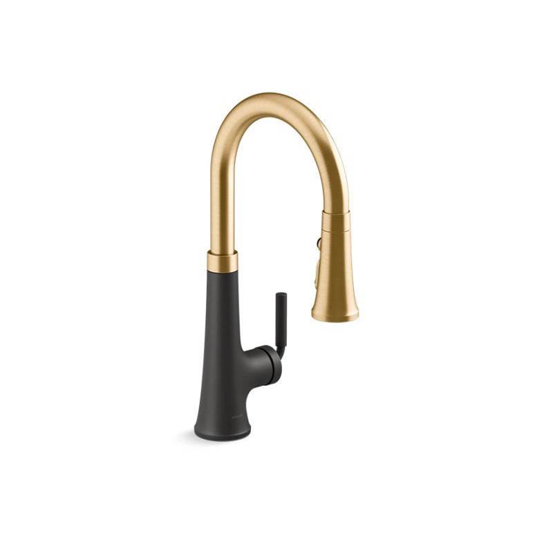 Tone® Pull-down kitchen sink faucet with three-function sprayhead-related