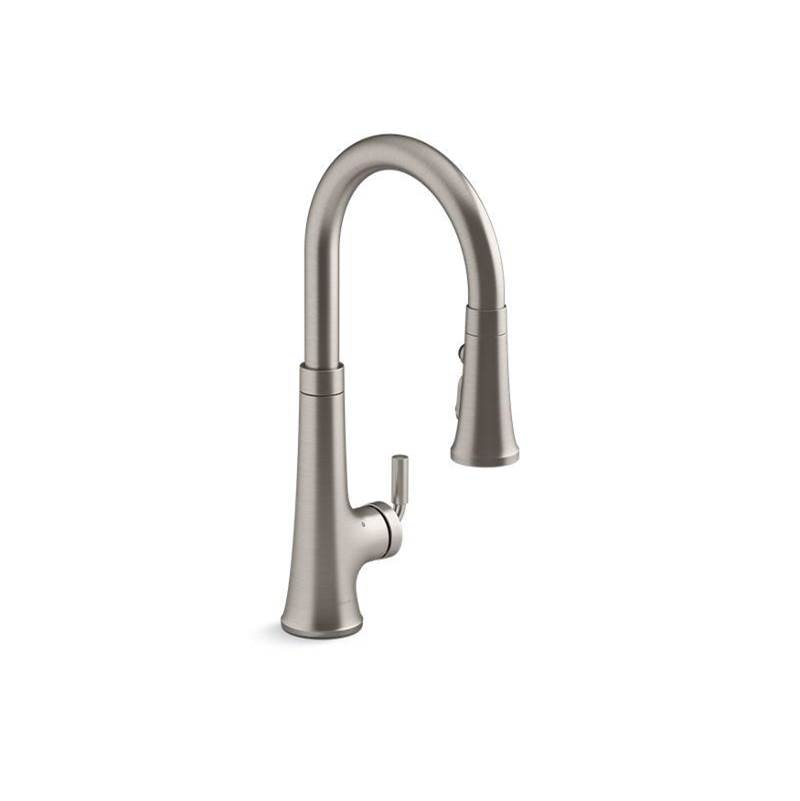 Tone® Touchless pull-down kitchen sink faucet with KOHLER® Konnect™ and three-fun-related