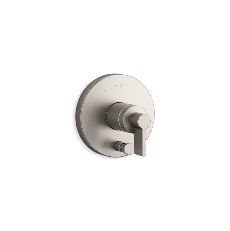 Components® Rite-Temp® shower valve trim with diverter and Lever handle, valve no-shop