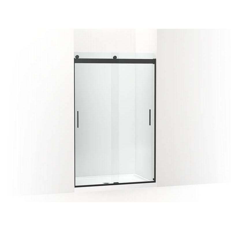 Levity® Sliding shower door, 74'' H x 43-5/8 - 47-5/8'' W, with 1/4'' thick Cryst-shop