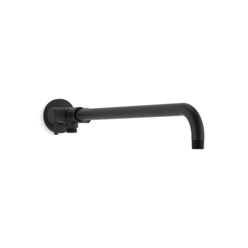 Wall-mount arm for rainhead/showerhead and handshower with 2-way diverter-related
