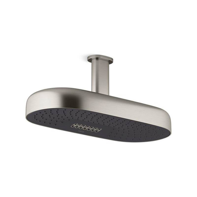 Statement™ Oblong 18'' two-function rainhead, 2.5 gpm-shop