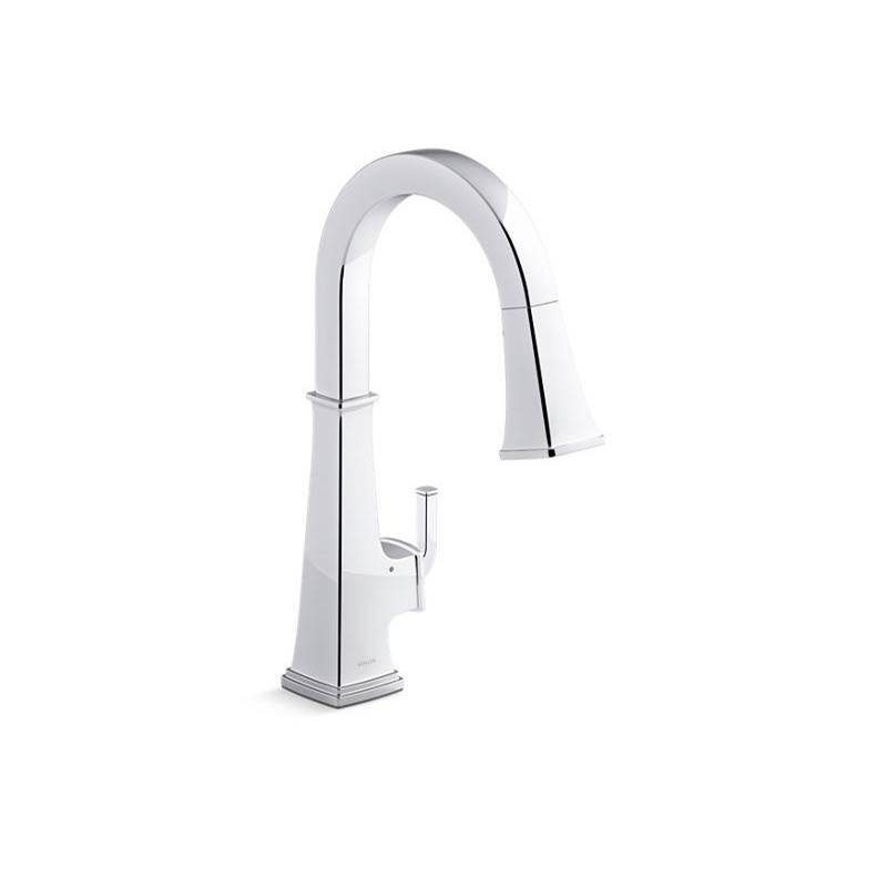 Riff® Touchless pull-down kitchen sink faucet with KOHLER® Konnect™ and three-fun-related