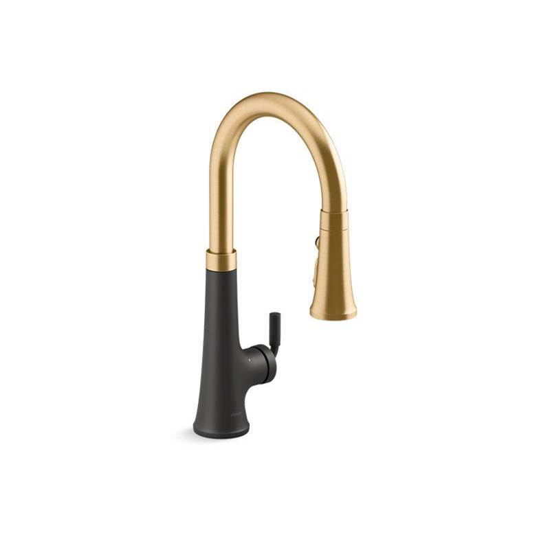 Tone® Touchless pull-down kitchen sink faucet with three-function sprayhead-related