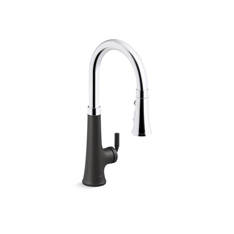 Tone® Touchless pull-down kitchen sink faucet with three-function sprayhead-related