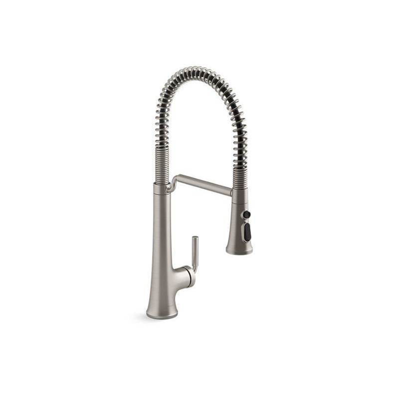 Tone® Semi-professional pull-down kitchen sink faucet with three-function sprayhe-shop