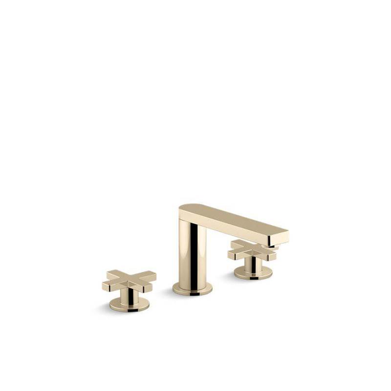 Composed Widespread Bathroom Sink Faucet With Cross Handles-shop
