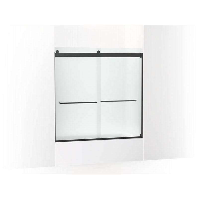 Levity® Sliding bath door, 59-3/4'' H x 56-5/8 - 59-5/8'' W, with 1/4'' thick Fro-shop