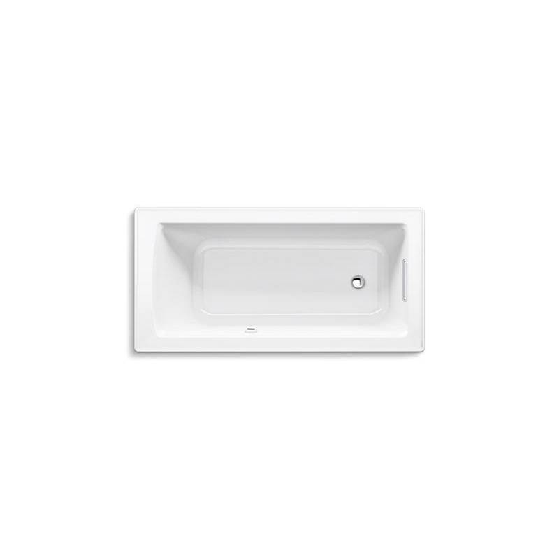 Archer® 60'' x 30'' drop-in bath with Bask® heated surface and end drain-shop