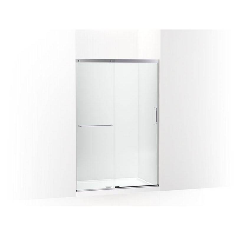 Elate™ Sliding shower door, 70-1/2'' H x 44-1/4 - 47-5/8'' W, with 1/4'' thick Cr-shop