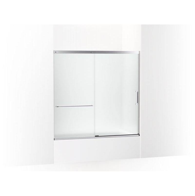 Elate™ Sliding bath door, 56-3/4'' H x 56-1/4 - 59-5/8'' W, with 1/4'' thick Fros-shop