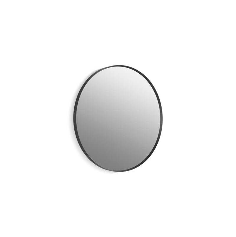 Essential 28'' round decorative mirror-related