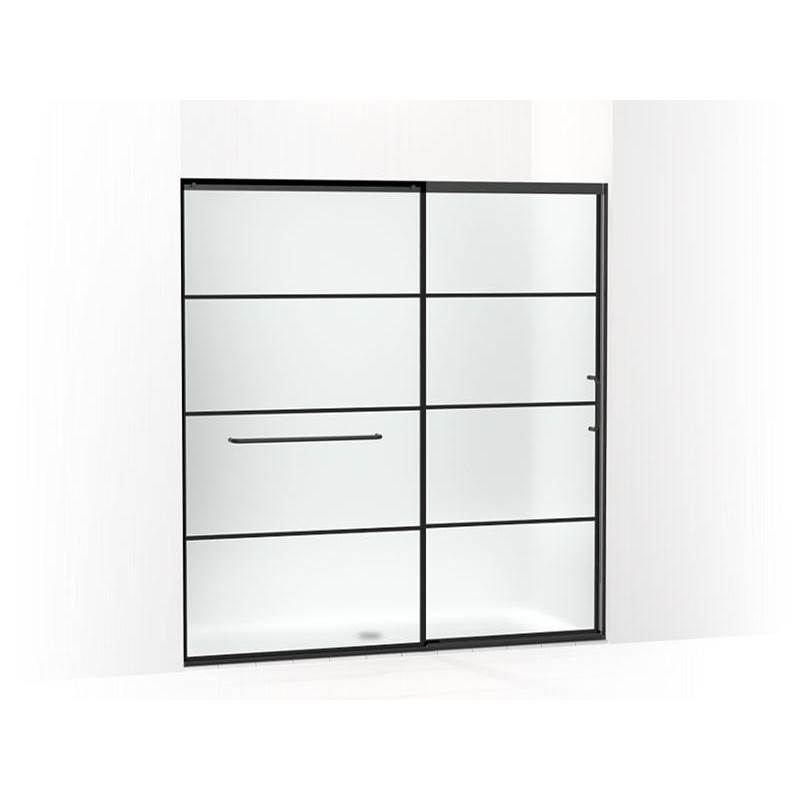 Elate™ Tall Sliding shower door, 75-1/2'' H x 68-1/4 - 71-5/8'' W, with heavy 5/1-shop