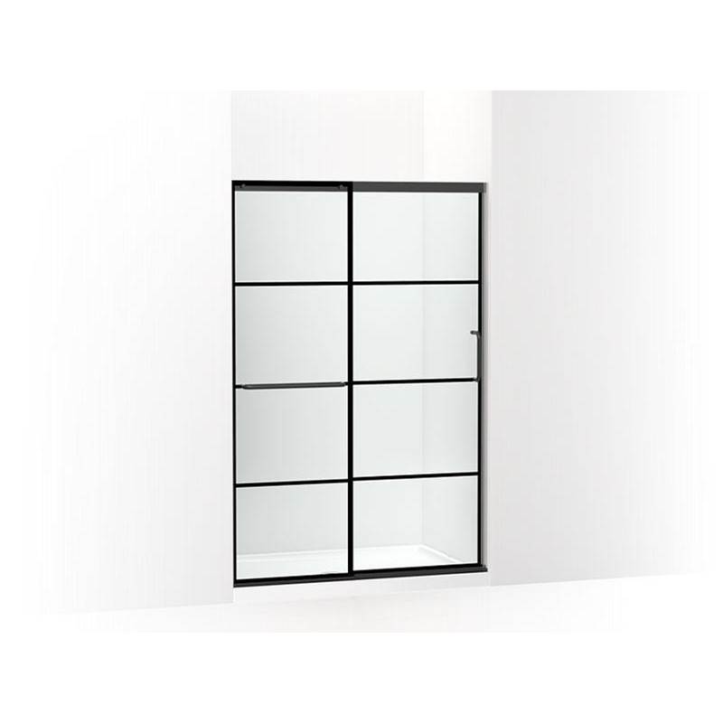 Elate™ Sliding shower door, 70-1/2'' H x 44-1/4 - 47-5/8'' W, with 1/4'' thick Cr-related