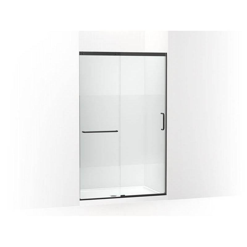 Elate™ Tall Sliding shower door, 75-1/2'' H x 44-1/4 - 47-5/8'' W, with heavy 5/1-related