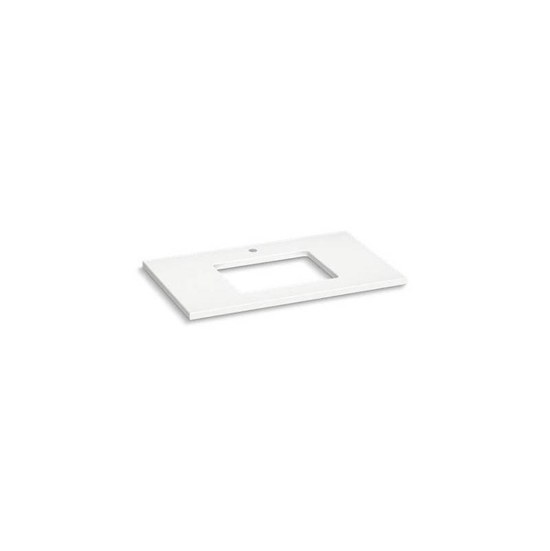 Silestone® 37'' quartz vanity top with rectangular cutout-shop