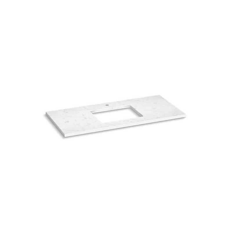 Silestone® 49'' quartz vanity top with rectangular cutout-shop