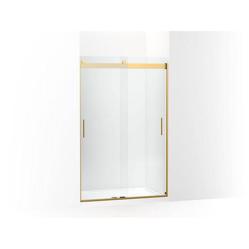 Levity® Sliding shower door, 74'' H x 43-5/8 - 47-5/8'' W, with 1/4'' thick Cryst-shop