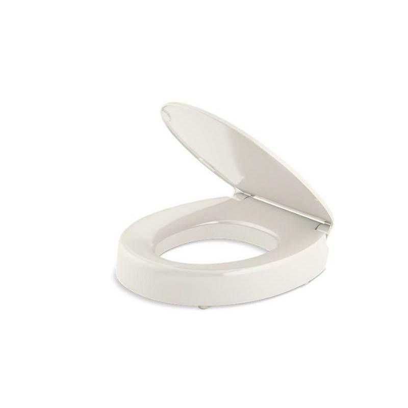 Hyten™ Elevated Quiet-Close™ round-front toilet seat-shop