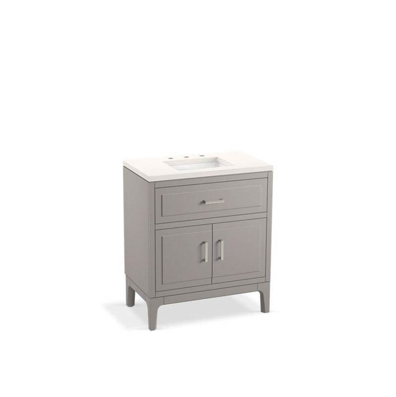 Seer® 30'' bathroom vanity cabinet with sink and quartz top-related