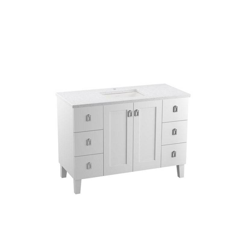 Poplin® 48'' bathroom vanity cabinet-shop
