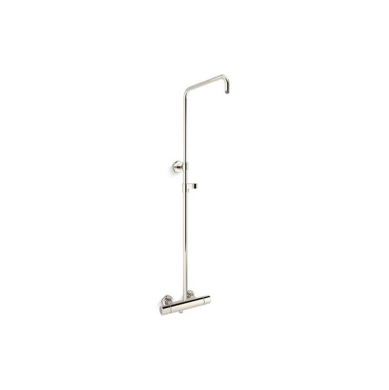 Occasion™ Two-Way exposed thermostatic valve and shower column kit-related