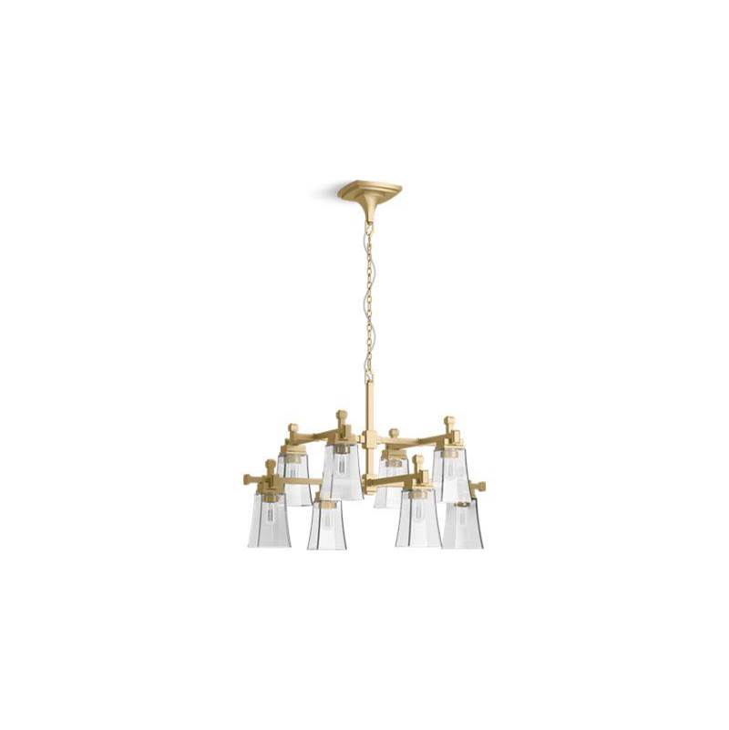 Riff® 35'' x 32-1/2'' eight-light chandelier-related