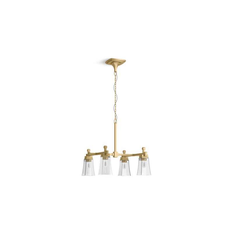 Riff® 30-9/16'' x 23-15/16'' four-light chandelier-related