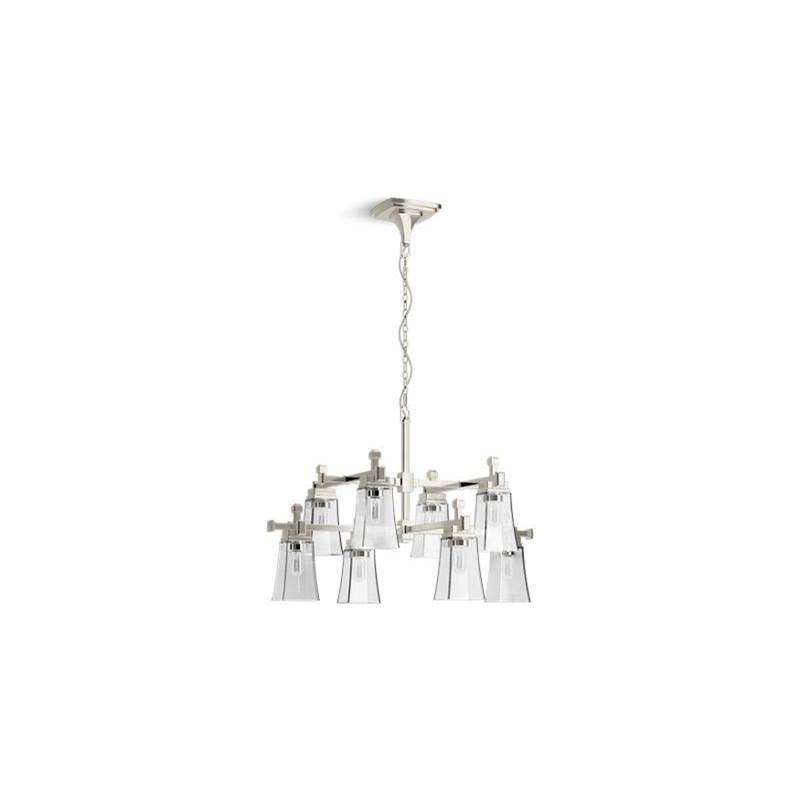 Riff® 35'' x 32-1/2'' eight-light chandelier-shop