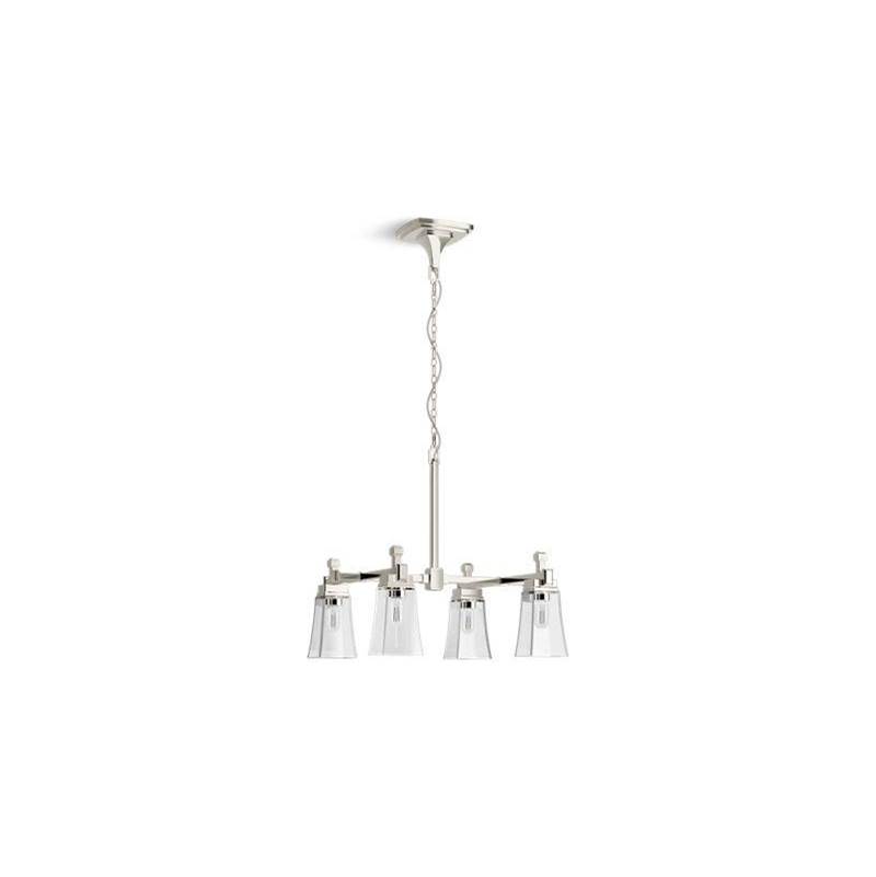 Riff® 30-9/16'' x 23-15/16'' four-light chandelier-related