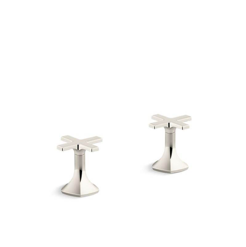 Occasion™ Deck-mount cross bath faucet handles-related