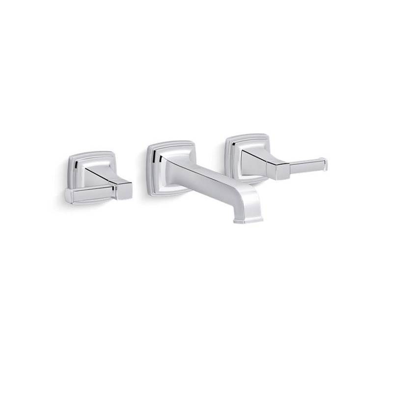 Riff® Wall-mount bathroom sink faucet trim, 1.2 gpm-shop