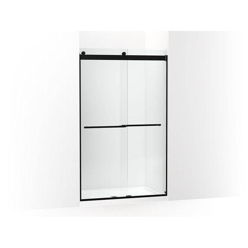 Levity® Plus Frameless sliding shower door, 77-9/16'' H x 44-5/8 - 47-5/8'' W, wi-shop