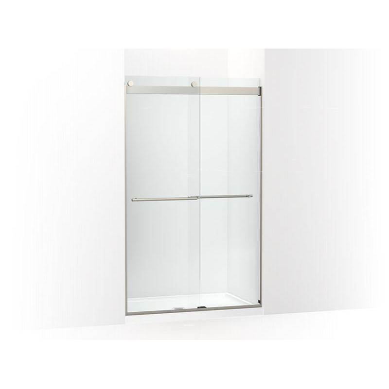 Levity® Plus Frameless sliding shower door, 77-9/16'' H x 44-5/8 - 47-5/8'' W, wi-related