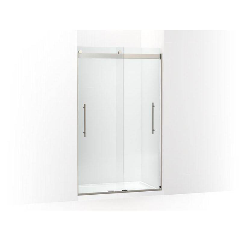 Levity® Plus Frameless sliding shower door, 77-9/16'' H x 44-5/8 - 47-5/8'' W, wi-shop