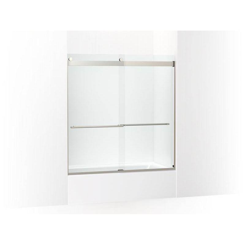 Levity® Plus 61-9/16'' H sliding bath door with 3/8'' - thick glass-shop