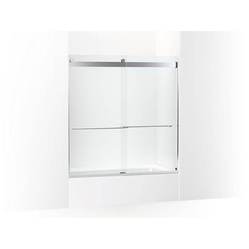 Levity® Plus 61-9/16'' H sliding bath door with 3/8'' - thick glass-shop