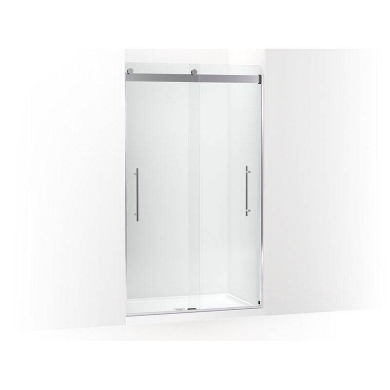 Levity® Plus Frameless sliding shower door, 81-5/8'' H x 44-5/8 - 47-5/8'' W, wit-shop
