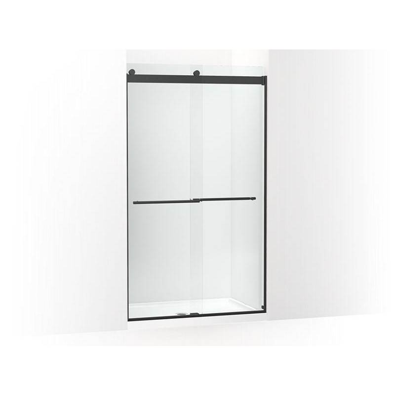 Levity® Plus Frameless sliding shower door, 81-5/8'' H x 44-5/8 - 47-5/8'' W, wit-related