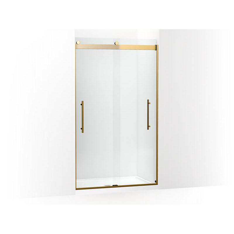 Levity® Plus Frameless sliding shower door, 81-5/8'' H x 44-5/8 - 47-5/8'' W, wit-shop