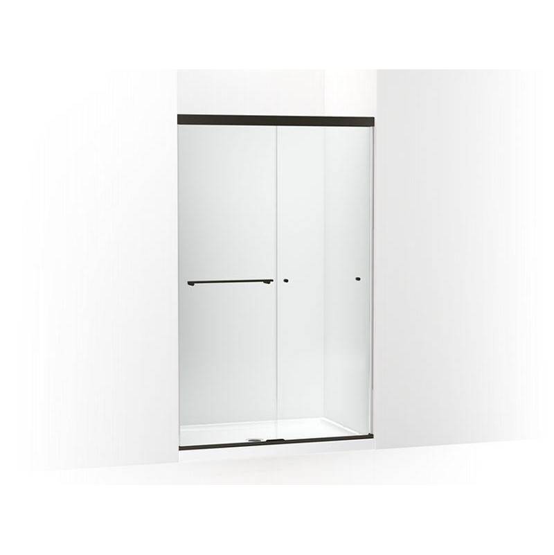 Revel® Sliding shower door, 76'' H x 44-5/8 - 47-5/8'' W, with 5/16'' thick Cryst-shop