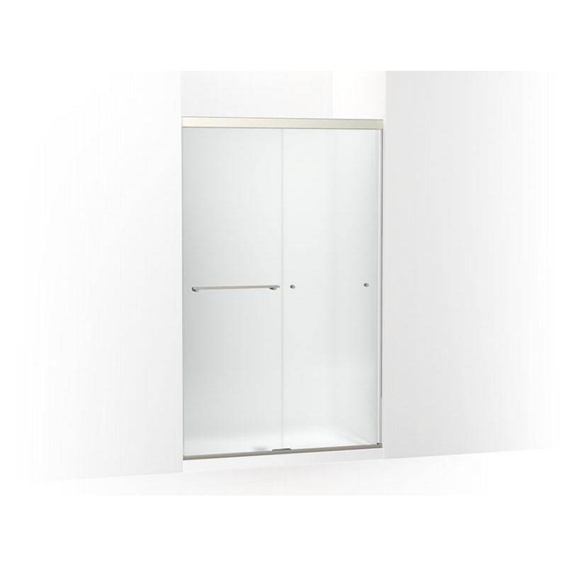 Revel® Sliding shower door, 76'' H x 44-5/8 - 47-5/8'' W, with 5/16'' thick Frost-shop