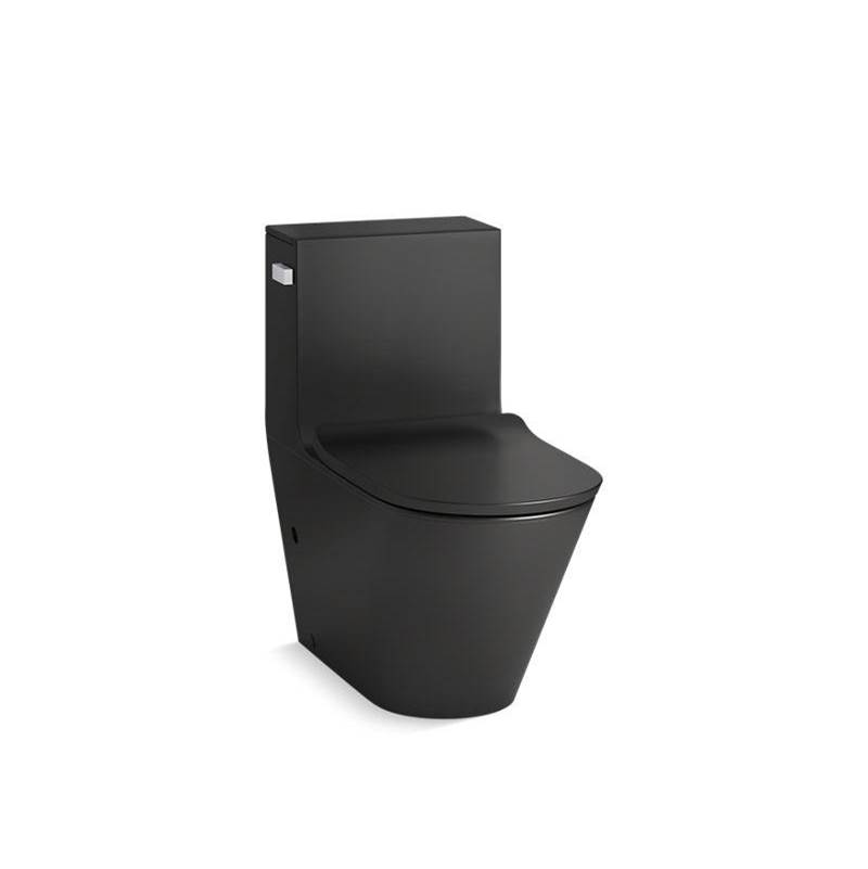 Brazn® One-piece compact elongated toilet with skirted trapway, dual-flush-related