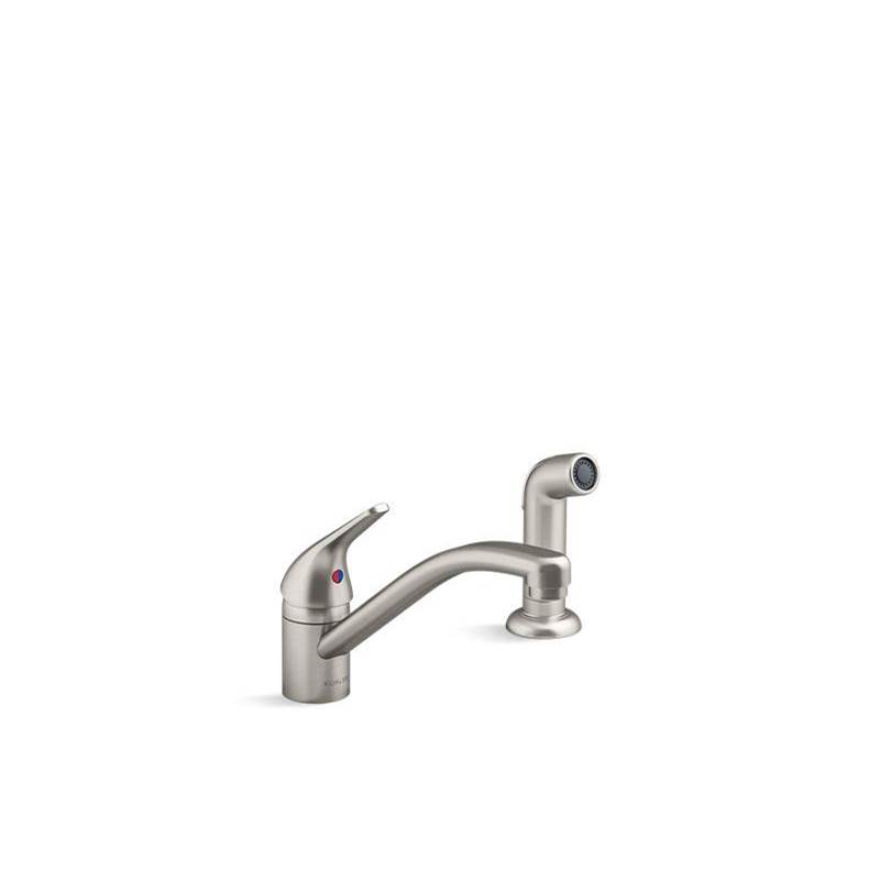 Jolt™ Single-handle kitchen sink faucet with side sprayer-shop