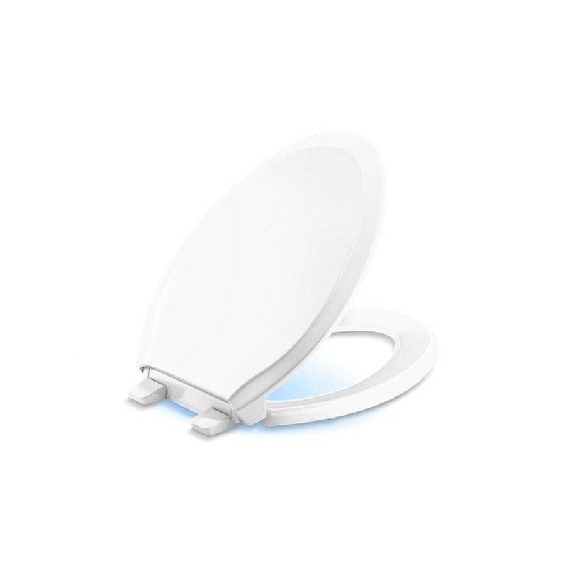 Rutledge® Nightlight ReadyLatch® Quiet-Close™ elongated toilet seat-related