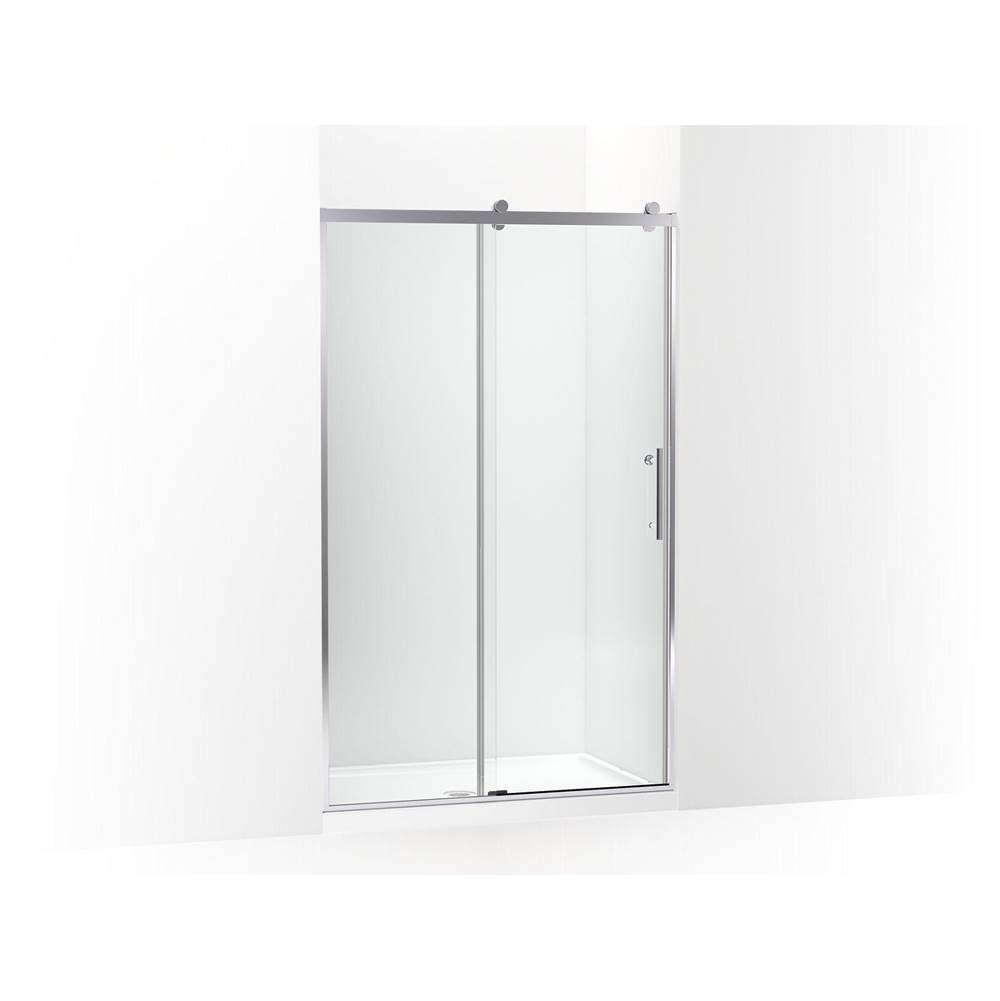 Rely 77 in. H Sliding Shower Door With 3/8 in. -Thick Glass-related