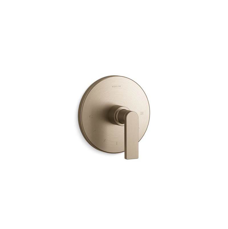 Composed Mastershower Temperature Control Valve Trim With Lever Handle-related