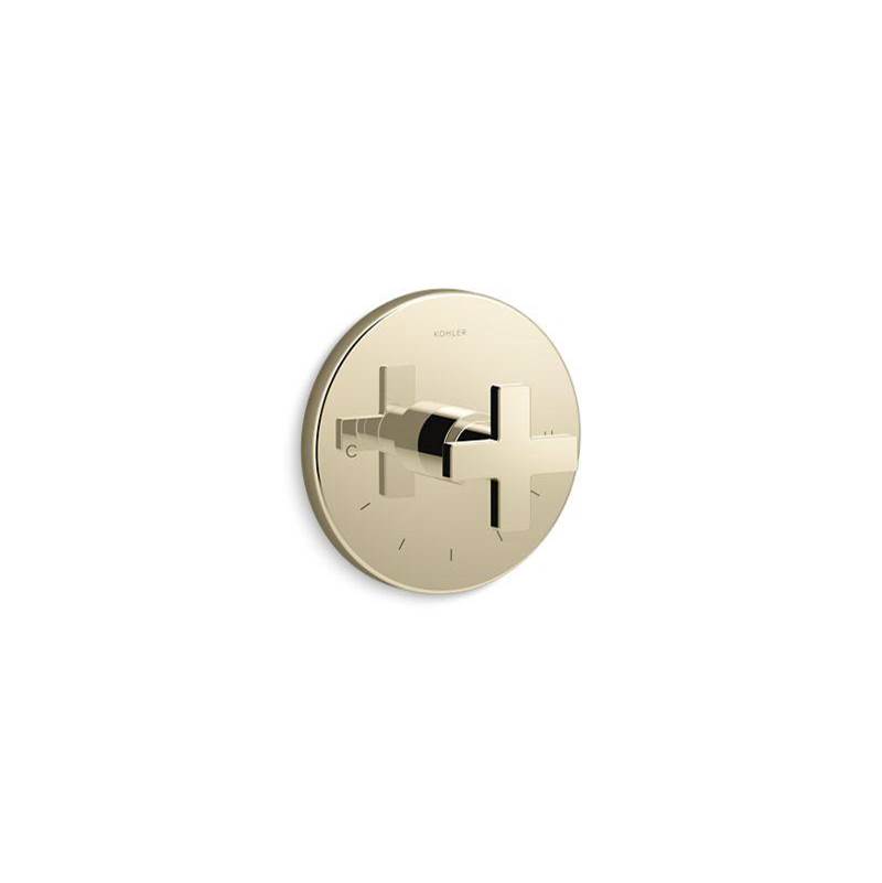 Composed Mastershower Temperature Control Valve Trim With Cross Handle-shop
