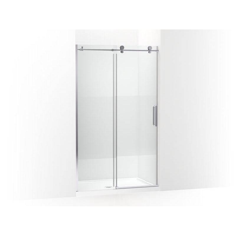 Composed 78 in. H Sliding Shower Door With 3/8 in. Thick Glass-shop